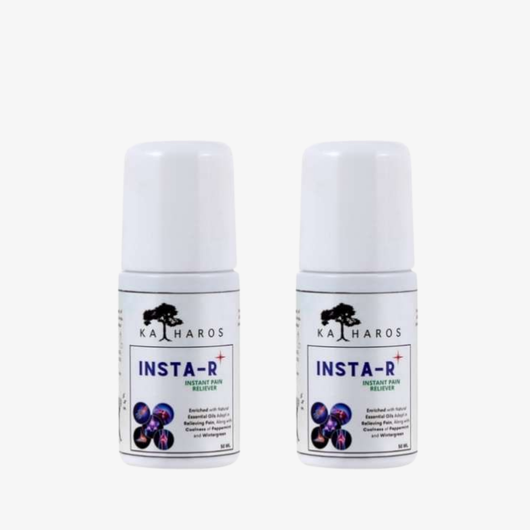 Insta-R Instant Muscle Pain Relief Roll-on (Pack of 2)