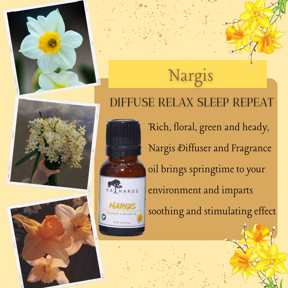 Nargis Aroma Diffuser/Humidifier Oil 15 mL