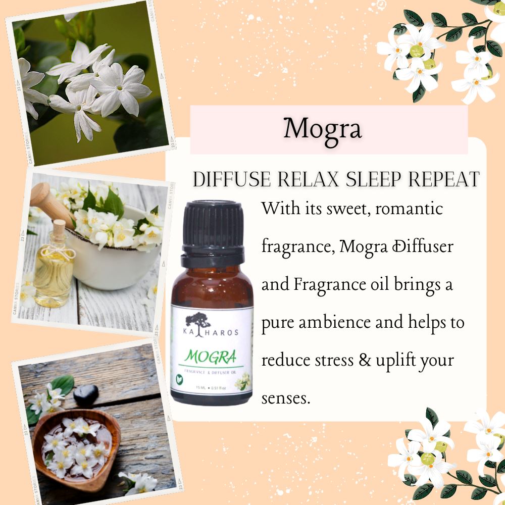 Mogra Aroma Diffuser/Humidifier Oil 15 mL