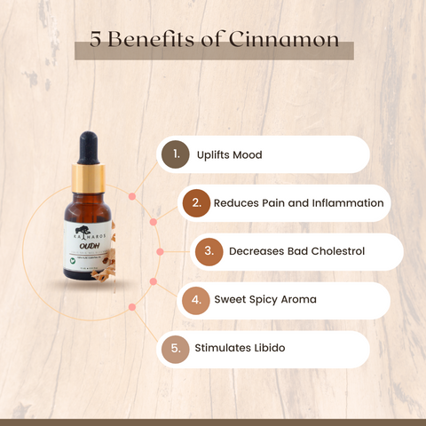 Katharos Cinnamon Essential Oil 15 mL
