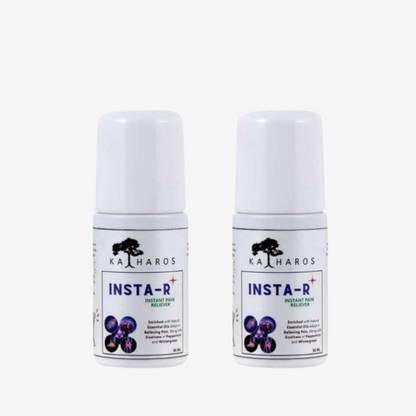 Insta-R Instant Muscle Pain Relief Roll-on (Pack of 2)