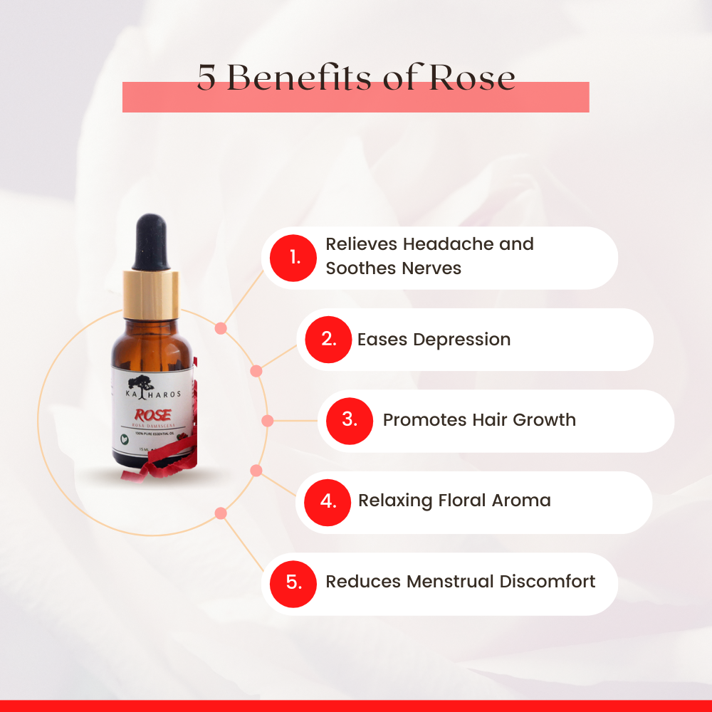 Katharos Rose Reconstituted Essential Oil 15 mL