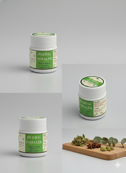 Herbal Nasal Inhaler For Pollution Relief & Fresh Breathing