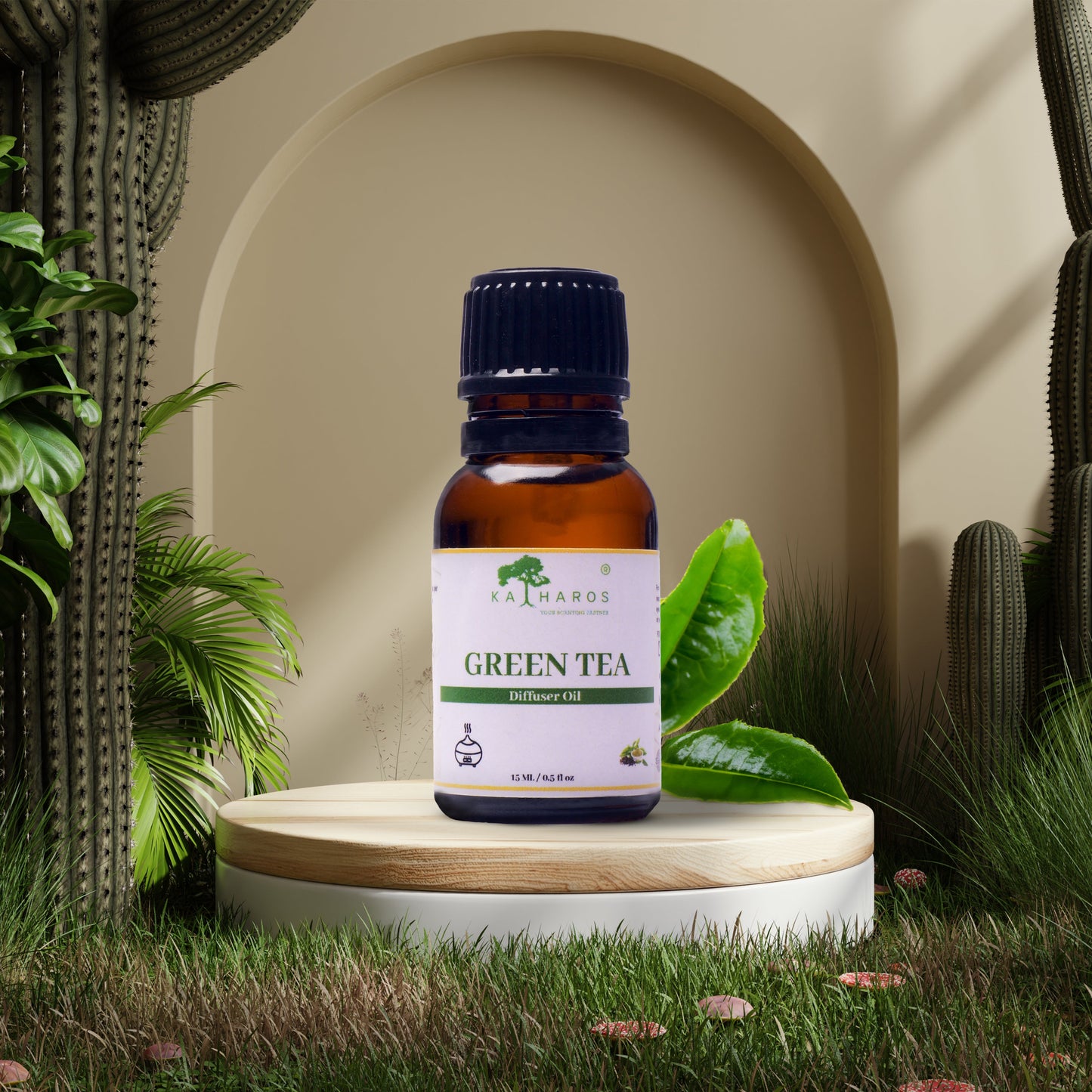 Green Tea Aroma Diffuser/Humidifier Oil 15 mL