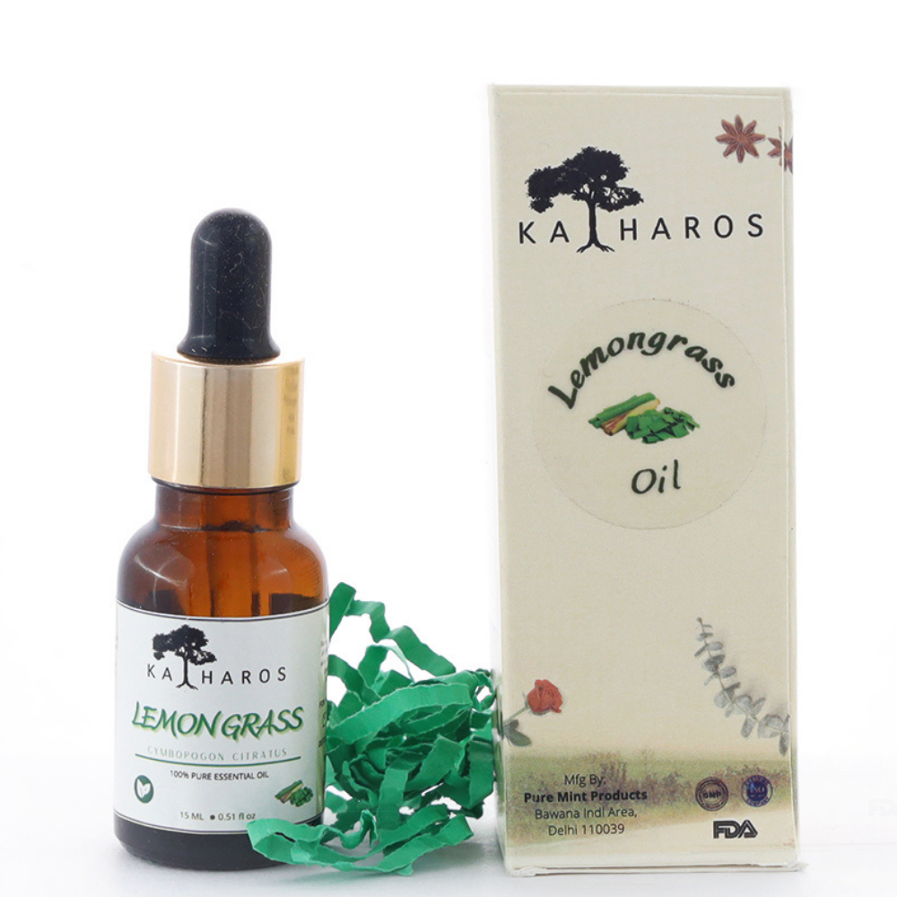 Katharos Lemongrass Essential Oil 15 mL