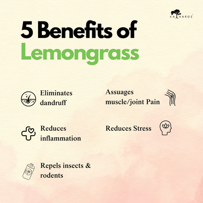 Katharos Lemongrass Essential Oil 15 mL