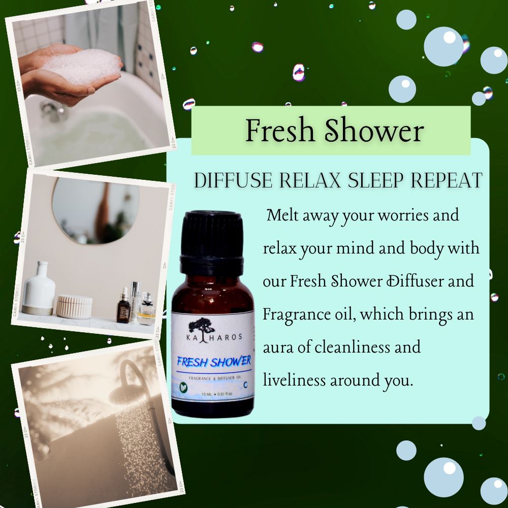 Fresh Shower Aroma Diffuser/Humidifier Oil 15 mL