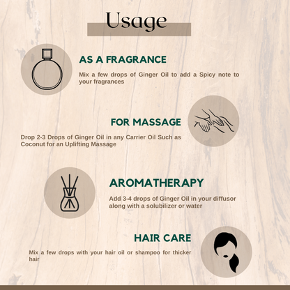 Katharos Ginger Essential Oil 15 mL