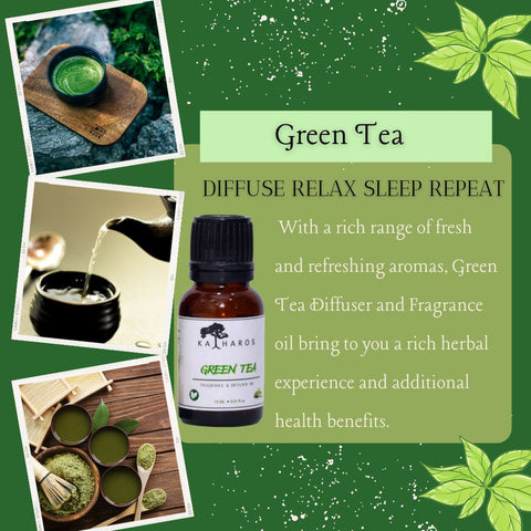 Green Tea Aroma Diffuser/Humidifier Oil 15 mL