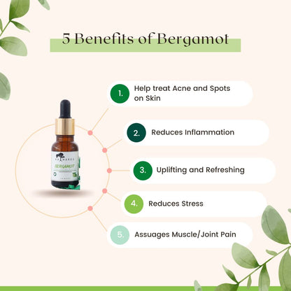 Katharos Bergamot Essential Oil 15 mL