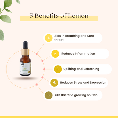 Katharos Lemon Essential Oil 15 mL