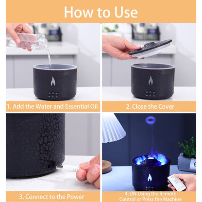 Dark Knight Volcano Oil Diffuser Kit