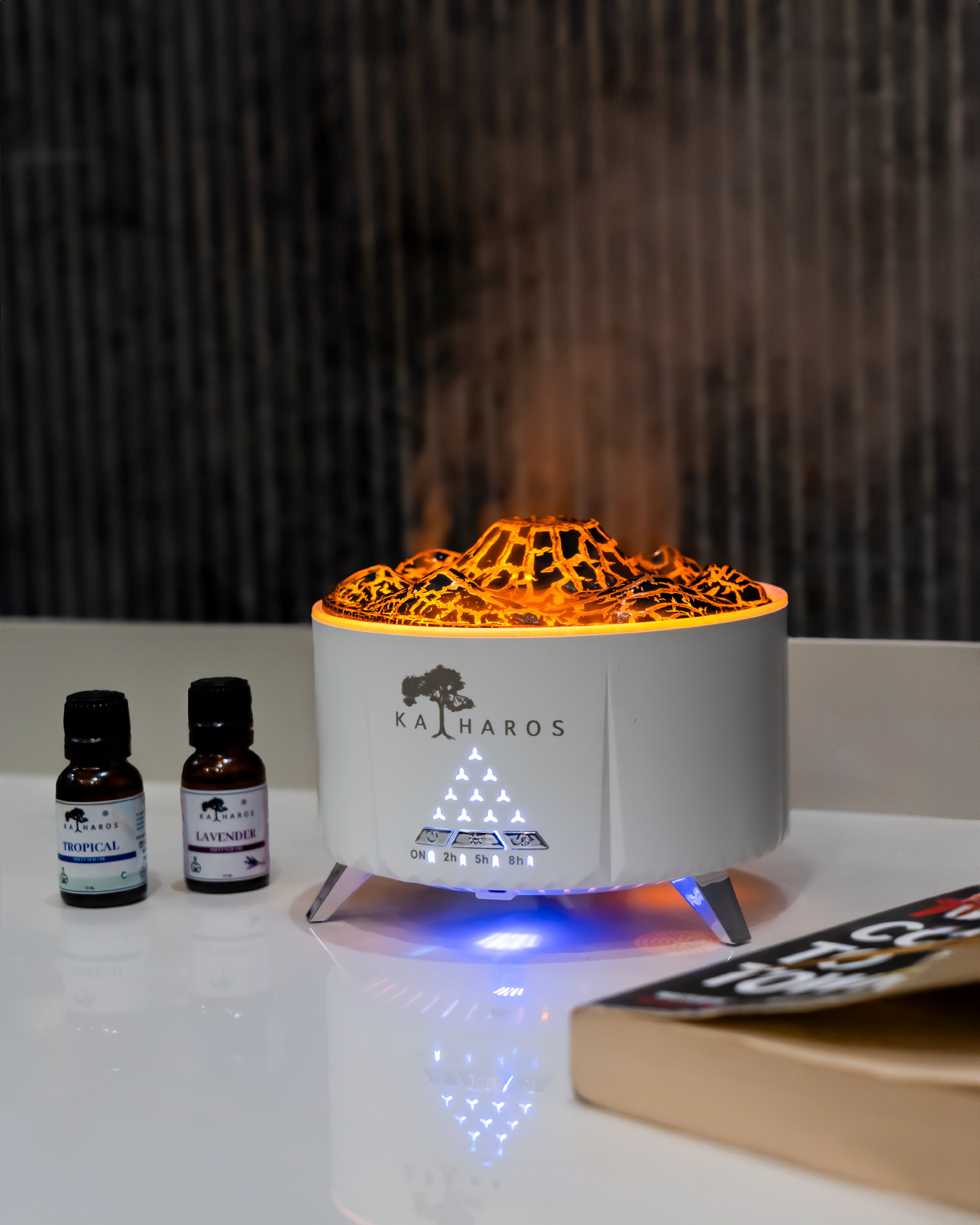 Katharos Volcano (New Version) Humidifier | Get 2x Complimentary Fragrance Oils Free