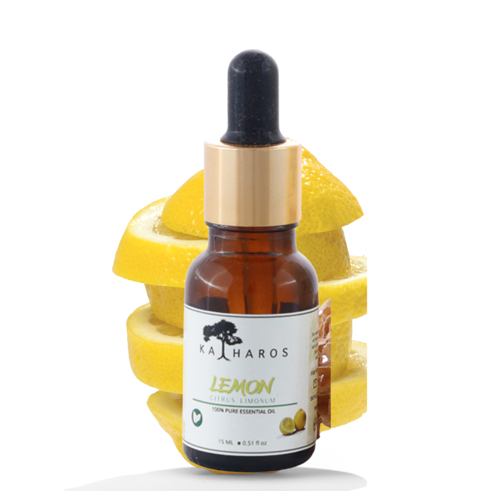 Katharos Lemon Essential Oil 15 mL